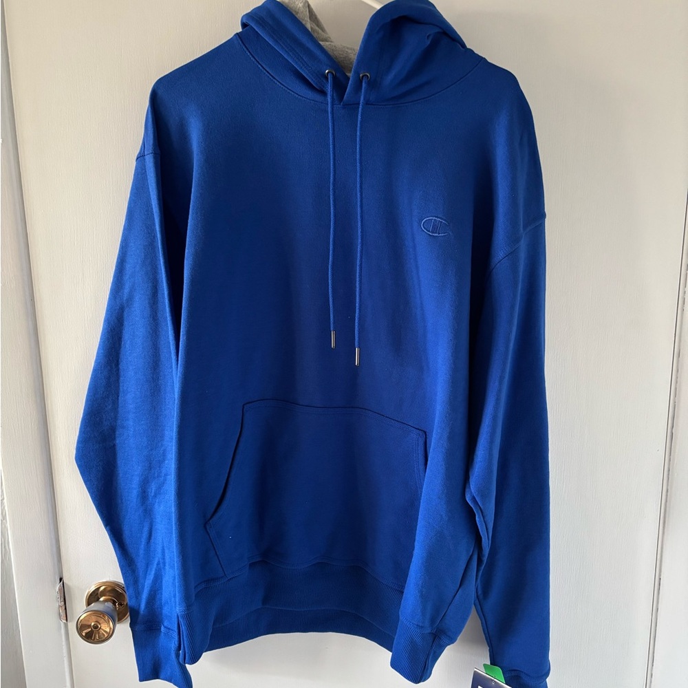 Champion Men's Royal Blue Hoodie